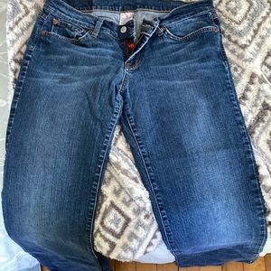 Lucky Brand, Flare leg jeans, Denim, Blue, Never been used before